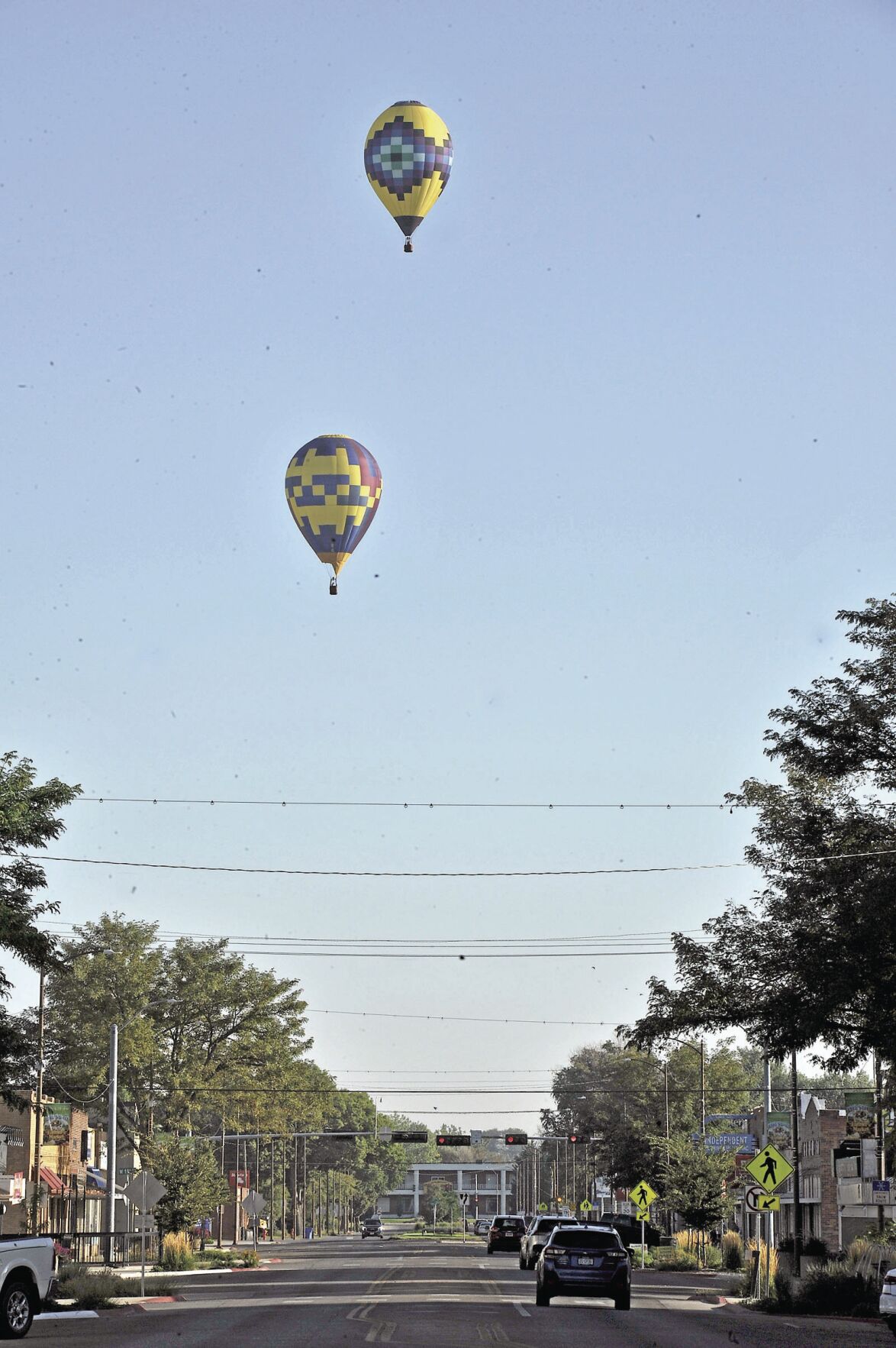 PHOTOS: Old West Balloon Fest Scenes over downtown Scottsbluff